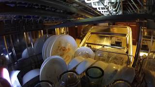 Whirlpool TotalCoverage Dishwasher  Full Load Interior View [upl. by Ahsaz]