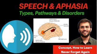 Speech Physiology  Aphasia  CNS Physiology Video  Speech Apparatus Types of Aphasia [upl. by Monagan881]