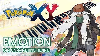 Emotion  An Unwavering Heart  POKÉMON BW  XampY  Piano cover w Sheet music [upl. by Vidal]