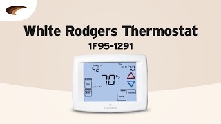 The White Rodgers 1F951291 Thermostat [upl. by Elehcir]