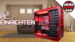 Windows 10 Installieren Pc Einrichten Tutorial Deutsch [upl. by Atilem]