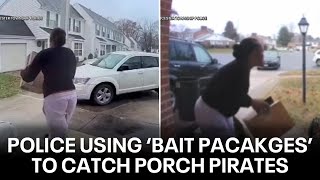 Porch pirates tricked by police with bait packages [upl. by Wane]