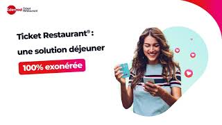 La carte Ticket Restaurant un max davantages [upl. by Isaak228]