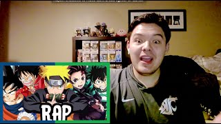 SHONEN JUMP RAP CYPHER by Rustage REACTION [upl. by Inga]