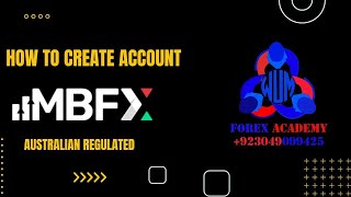 How to Create account in MBFX Broker  Wumfx Academy [upl. by Lyssa517]