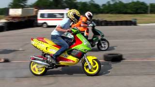 esw 4 Gilera Runner vs Benelli malossi MHR PM tuning [upl. by Demaggio]