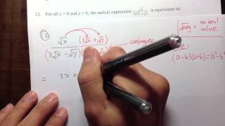 COMPASS Q12 Algebra official practice problems [upl. by Carlin740]