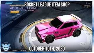 Rocket League Item Shop VERY RARE Anodized Pearl Paint Finish October 10th 2020 [upl. by Nepets]