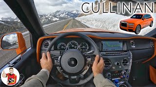 The 2022 RollsRoyce Cullinan is AllSeason Serenity POV Drive Review [upl. by Odrude]