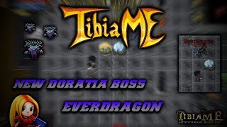 TibiaME Doratia  Where And How to kill Everdragon NEW BOSS [upl. by Alithea]