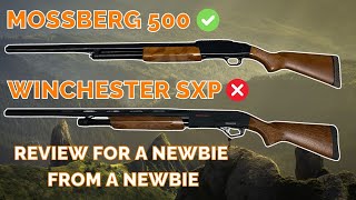 Why the Mossberg 500 is a better shotgun than the Winchester SXP [upl. by Shelbi]