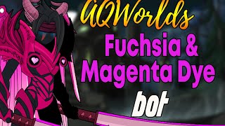 AQW  FUCHSIA DYE amp MAGENTA DYE Quest Bot  BELEEN Merge Shop Bot  Grimoire 38 PRO [upl. by Kelcey62]