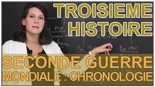 La Seconde Guerre mondiale  Chronologie  Histoire  3e  Les Bons Profs [upl. by Ynnahc62]