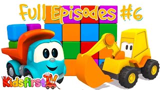 Leo the Truck Full Episodes 6 Car Cartoons [upl. by Ashraf66]