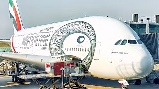 Emirates Business Class A380 Flight Full Tour  Dubai to Seoul（ Lounge） [upl. by Nur]