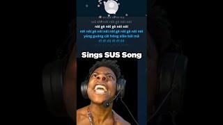 iShowSpeed singing sus chinese song 😂😂 funny shorts ishowspeed [upl. by Jeraldine51]