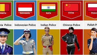 Police Uniforms From Different Countries [upl. by Gene]