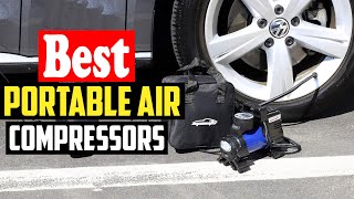 ✅Top 10 Best Portable Air Compressors in 2023 [upl. by Ayerf]