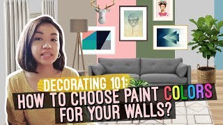 How to Choose Paint Colors for Your Walls  Where to buy Custom Paint in the Philippines  Elle Uy [upl. by Yeblehs402]