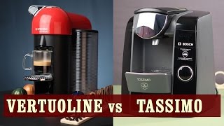 Nespresso Vertuoline vs Tassimo [upl. by Tihor]