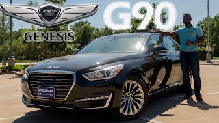 2019 Genesis G90 33T HTrack Review [upl. by Gregorio]