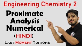 Proximate Analysis Numerical  Applied Chemistry Lectures In Hindi [upl. by Clarette867]