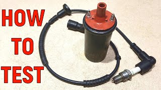 How to check the ignition coil for a spark [upl. by Enylodnewg56]