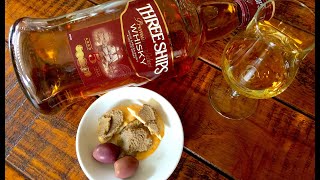 THREE SHIPS 5yo Whisky Tasting and Food Pairing Review [upl. by Jedlicka]