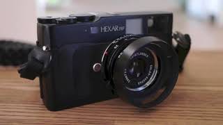 Konica HEXAR RF shutter sound（20130429） [upl. by Garlanda174]