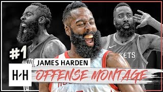 James Harden MVP Montage Full Offense Highlights 20172018 Part 1  King of Stepback [upl. by Nehtiek]