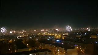 Revelion 2024 Focuri de artificii în cartierele din Ploiești [upl. by Eitak]