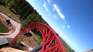 Freizeitpark Plohn Dynamite onride POV 2019 [upl. by Einram774]