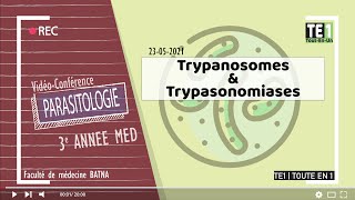 flagellés sanguicoles et tissulaires  Trypanosomes amp Trypanosomiases [upl. by Atalayah]