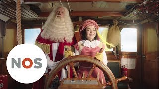 SINTERKLAASJOURNAAL Witte meisjespiet en Zwarte Piet [upl. by Jud]