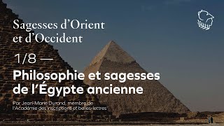 Philosophie et sagesses de l’Égypte ancienne par Nicolas Grimal [upl. by Lessig]