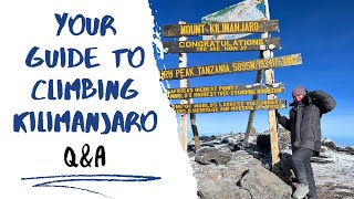 QampA  Your Guide to Climbing Kilimanjaro [upl. by Amsirahc]