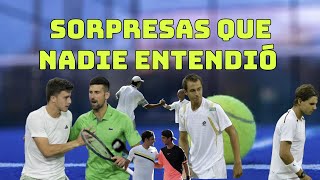 SORPRESAS QUE NADIE ESPERABA EN EL MUNDO DEL TENIS [upl. by Eikcuhc]