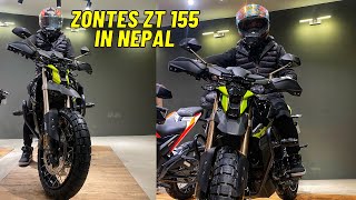 Zontes ZT 155 🔥 Launched In Nepal 😱 Test Ride and Review [upl. by Read334]