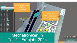 Mechatronikerin Teil 1 Frühjahr 2024 für TIA PORTAL [upl. by Tommi]