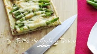 Tartaleta de Ejote Judías Verdes y Queso Con todos los pasos [upl. by Ripley167]