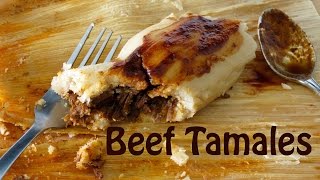 How to Make Tamales  Beef Chipotle Tamale Recipe  The Frugal Chef [upl. by Cordalia]