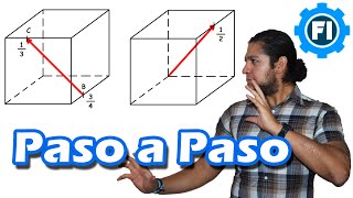 Índices de Miller en Direcciones Cristalográficas Celda Unitaria  Salvador FI [upl. by Dud]