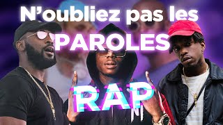 Noubliez pas les PAROLES RAP Luv Ninho Columbine Vald [upl. by Cagle]