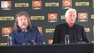 Led Zeppelin Celebration Day Press Conference 2012 [upl. by Melody621]