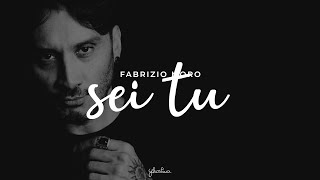 fabrizio moro  sei tu testo  sanremo 2022 [upl. by Llenroc]