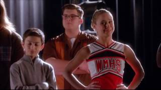 Glee  New directions and Warblers argue over uniforms 6x10 [upl. by Suk]