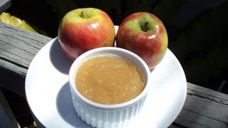 HOMEMADE APPLE SAUCE RECIPE [upl. by Petronia351]