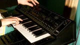 Yamaha CS10 demo [upl. by Attehcram]