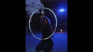 Visual Hoop  Led Dance Performance [upl. by Ygief]