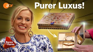 Exquisites Etui Schatulle von Cartier führt zu Blitzgeboten im Luxussegment  Bares für Rares XXL [upl. by Turmel]